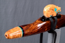 Ironwood (desert) Native American Flute, Minor, Mid A-4, #K58K